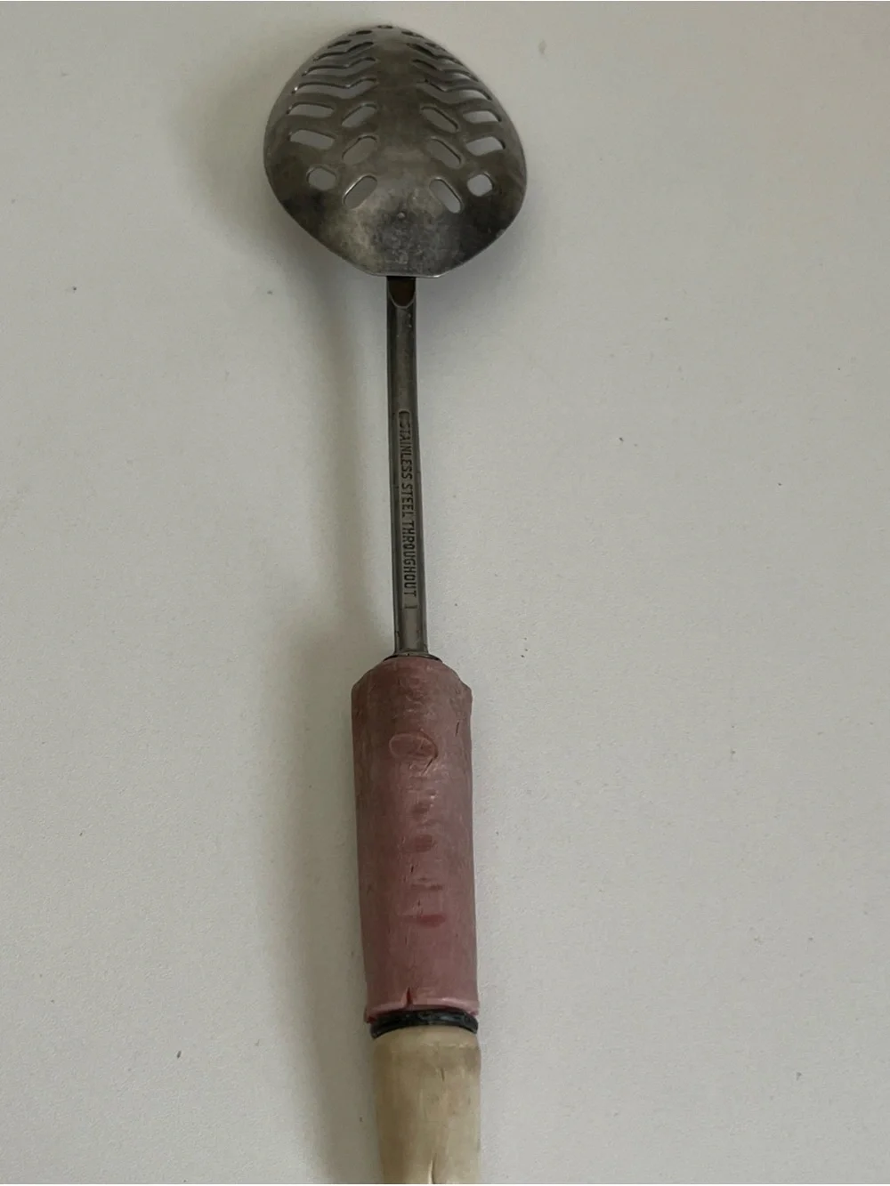 Vintage Slotted Spoon Bundle Robinson Koco Throughout Stainless Steel 3 Piece